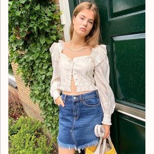 ✨*FIRM* Free People Bailey skirt